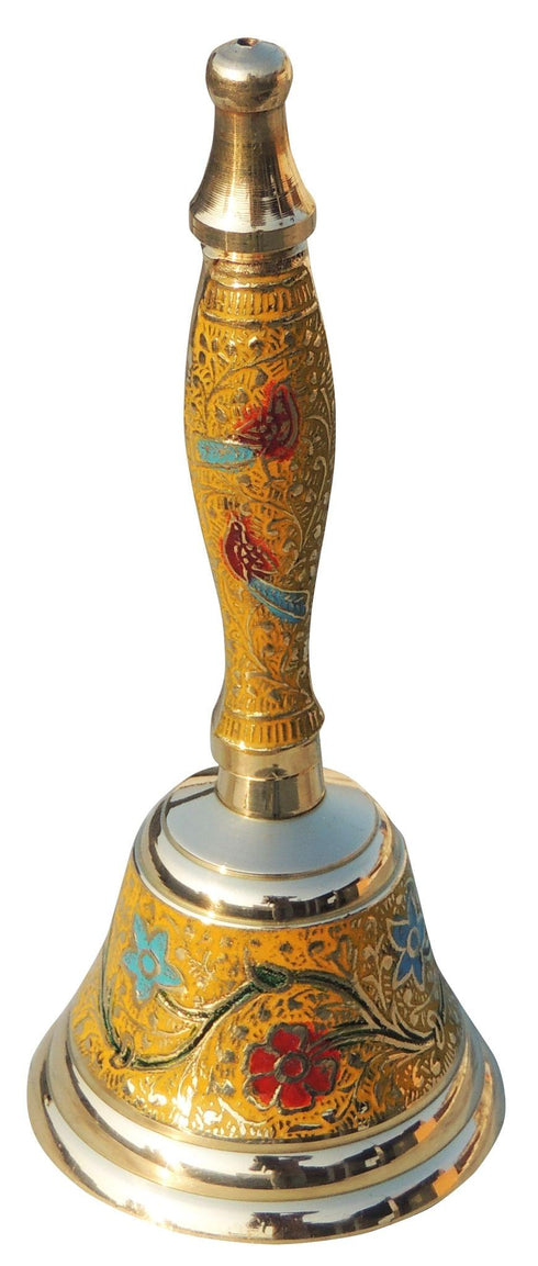 Brass Handle Bell Yellow Colour 0.24Kg