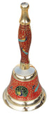 Brass Handle Bell Red Colour 0.315Kg