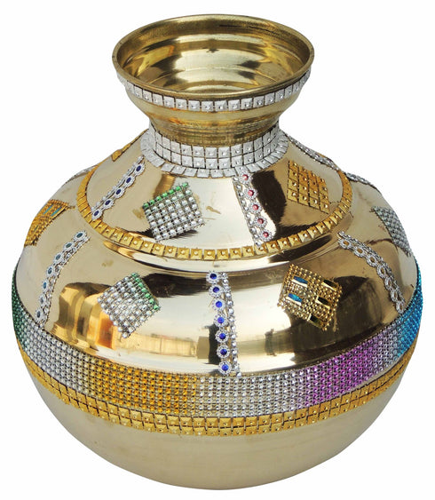 Brass Matka Kalash 1.54Kg