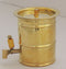 Brass Water Tank Drum Miniature Toy 0.05Kg