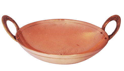 Pure Brass Kadai 1.26Kg