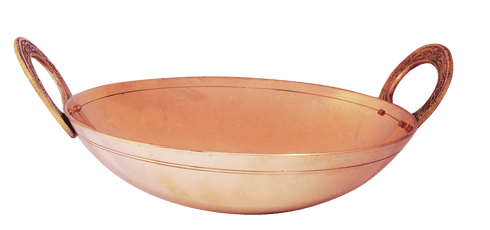 Pure Brass Kadai 1.26Kg