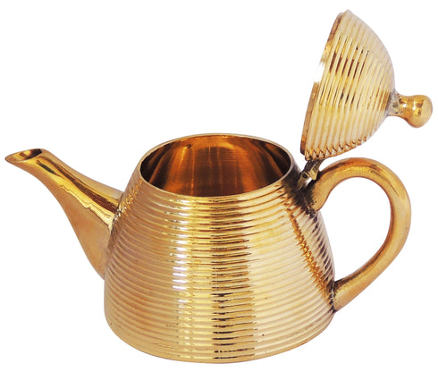 Brass Tea Pot Kettle 0.79Kg