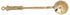 Brass Ladle Ramcha Golchi 0.19Kg