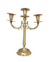 Brass Three Candle Stand 0.72Kg