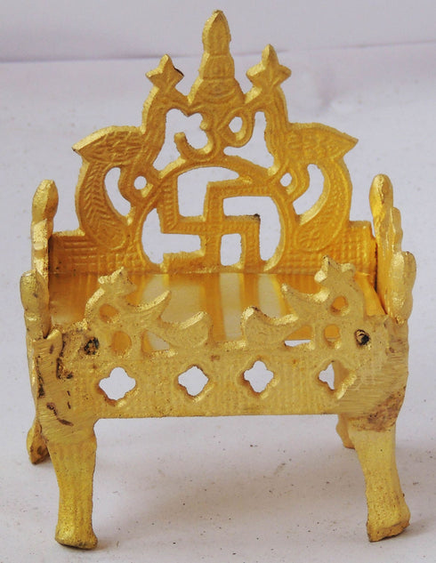 Brass Shingasan Dhalai For God Idol 0.3Kg