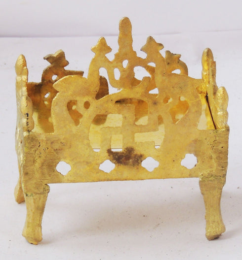 Brass Shingasan Dhalai For God Idol 0.4Kg
