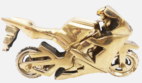 Brass Toy Bike Miniature For Children Toy 0.68Kg