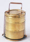 Brass Lunch Box Small Miniature Toy 0.02Kg