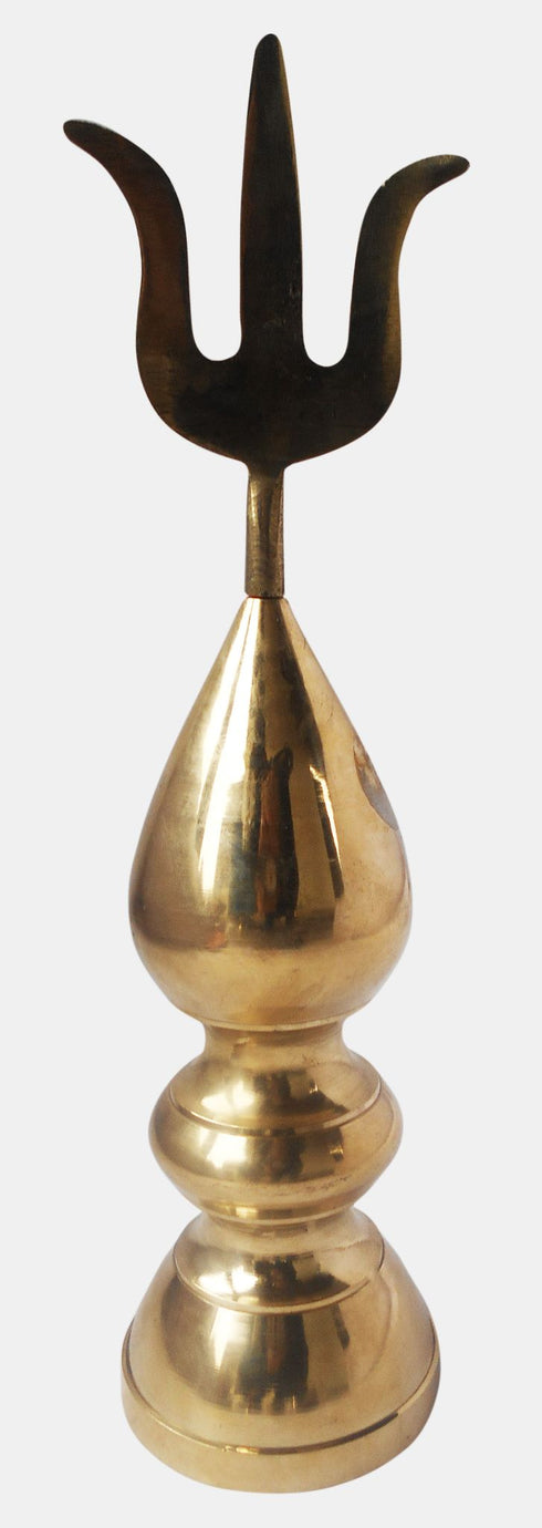 Brass Kalash Trishul 0.68Kg