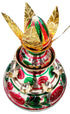 Multicolored Brass Mangal Kalash 1.84Kg