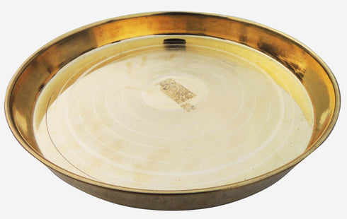 Brass Thali 0.54Kg