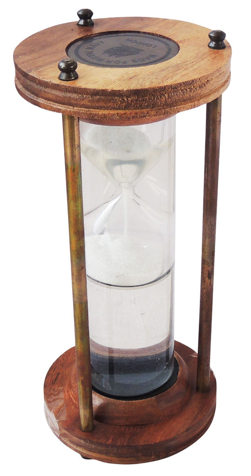 Brass Sand Timer 0.42Kg