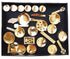 Brass Miniature Toy Of Kitchen Set 0.38Kg
