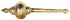 Brass Hanuman Mace Gada 0.7Kg