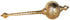Brass Hanuman Mace Gada 2Kg