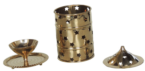 Brass Table Decor Oil Lamp Deepak 0.2Kg