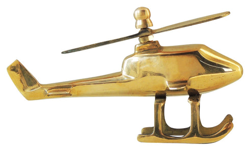 Brass Children Playing Helicopter 0.2Kg