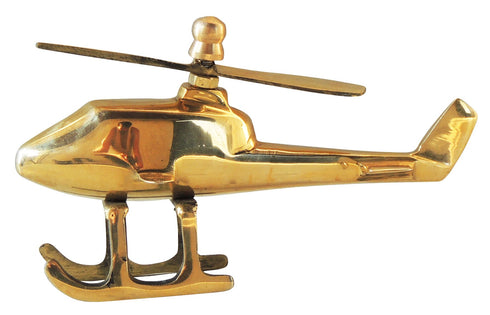 Brass Children Playing Helicopter 0.2Kg