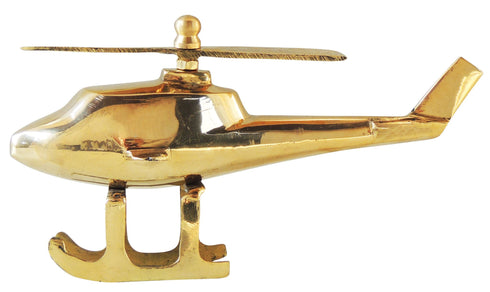 Brass Children Playing Helicopter 0.4Kg
