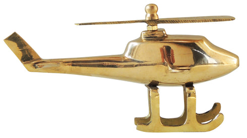 Brass Children Playing Helicopter 0.4Kg