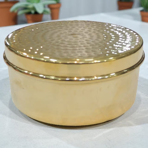 Brass Laddu Box