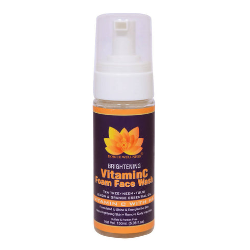 Dorjee Wellness Brightening Vitamin C Foam Face Wash