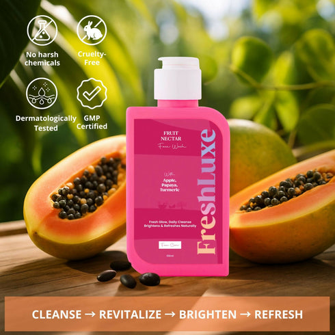 FreshLuxe Fruit Nectar Face Wash