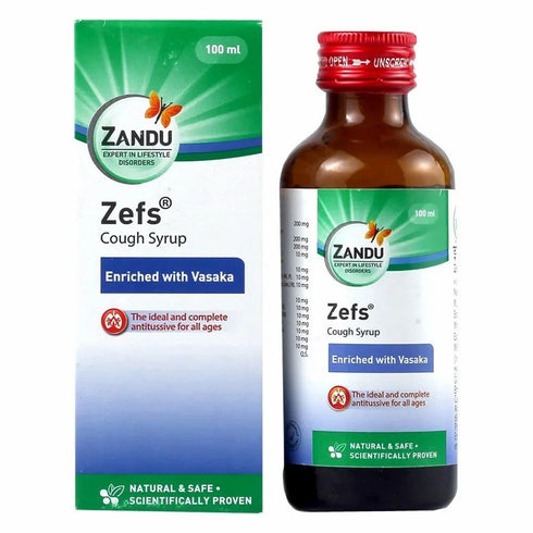 Zandu Zefs Cough Syrup