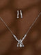 Zeraki Jewels Zeni Silver Necklace Set