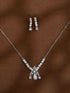 Zeraki Jewels Zeni Silver Necklace Set