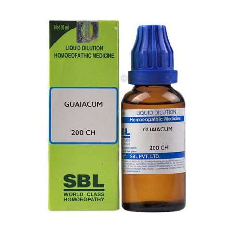 SBL Guaiacum Dilution 200 CH