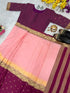 Ethnic Suits Zip and go Saree for Wedding Pink Color