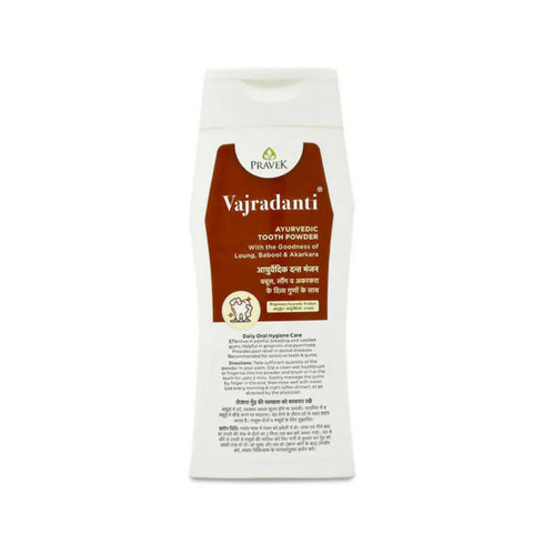 Pravek Vajradanti Ayurvedic Tooth Powder