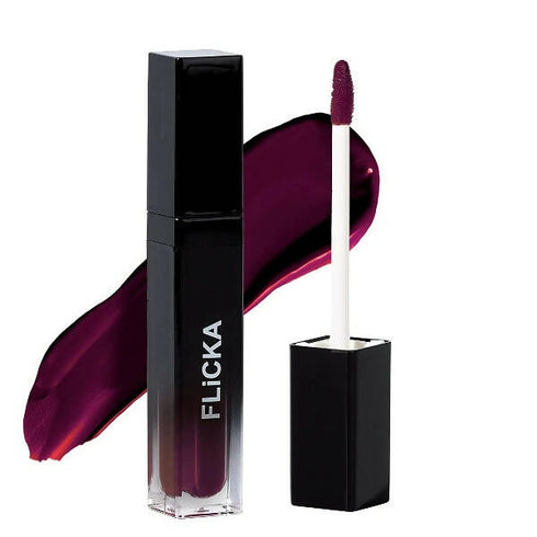 FLiCKA Set and Attack Liquid Matte Lipstick 06 Vintage Wine | Maroon