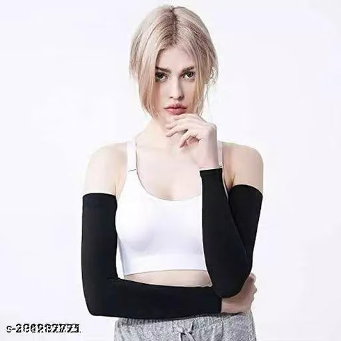 Lets Slim Cooling Arm Sleeves | Hand Gloves for Men and Women