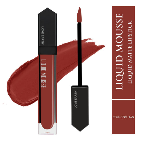 Love Earth Liquid Mousse Lipstick Cosmopolitan
