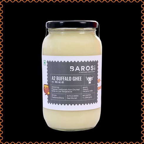 Barosi A2 Buffalo Ghee 1 Ltr