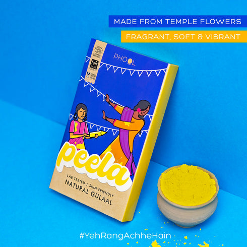 Phool Yellow Natural Gulaal