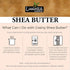 Luxura Sciences African Raw Shea Butter Unrefined Organic Ivory for Skin and Body