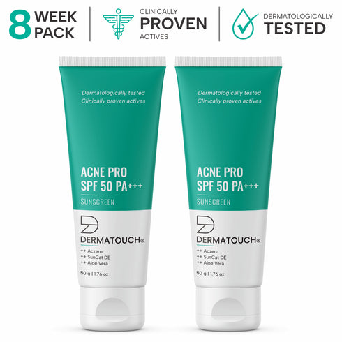 Dermatouch Acne Pro SPF 50 PA+++ Sunscreen | PO2