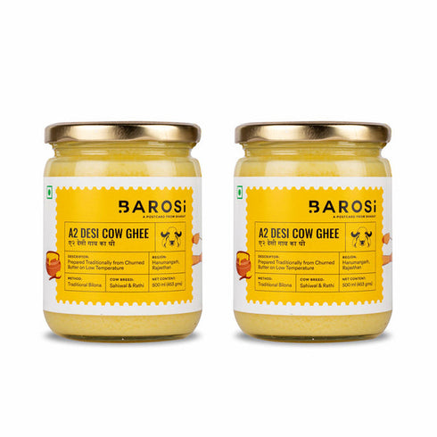 Barosi A2 Desi Cow Ghee 250 ML