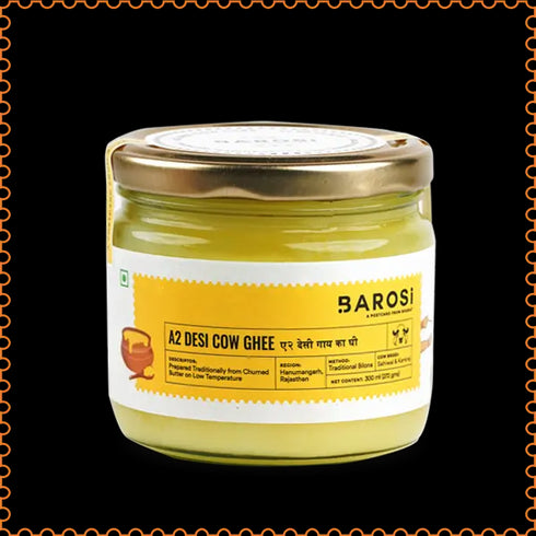 Barosi A2 Desi Cow Ghee 300 ML