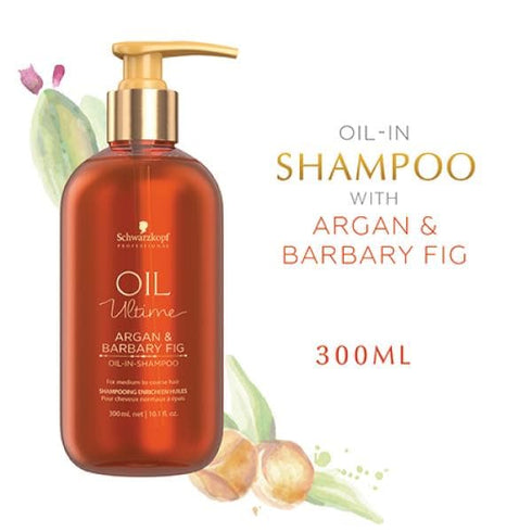 Schwarzkopf Professional Oil Ultime Argan & Barbary Shampoo 300ml