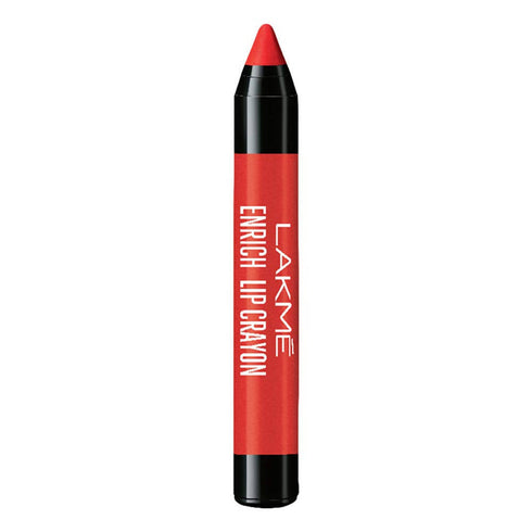 Lakme Enrich Lip Crayon | Red Stop