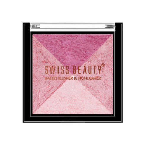 Swiss Beauty Baked Blusher Highlighter 7g