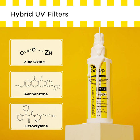 Innovist Hydrating Fluid Sunscreen |For Face and Body | SPF 60 | PA++++