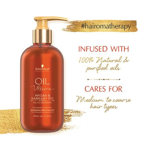 Schwarzkopf Professional Oil Ultime Argan & Barbary Shampoo 300ml