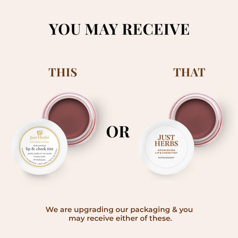 Just Herbs Nourishing Lip and Cheek Tint 4g