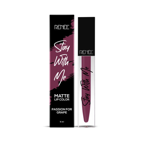 Renee Stay With Me Non Transfer Matte Liquid Lip Color 5ML